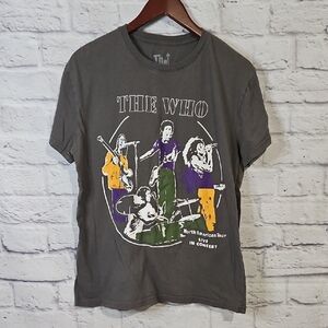 The Who Charcoal Graphic Tee